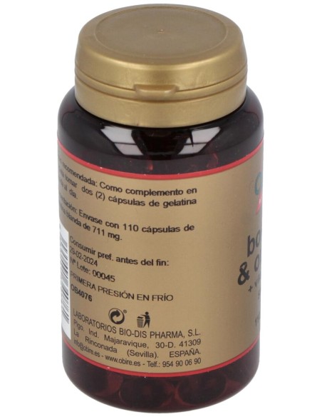 Obire Borraja Y Onaga + Vitamina E 500Mg 110Caps