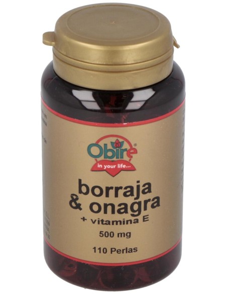 Obire Borraja Y Onaga + Vitamina E 500Mg 110Caps