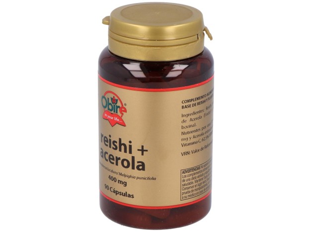 Obire Reishi Micelio %26 Acerola 90Caps
