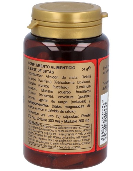 Obire Reishi Shitake Maitake 300Mg 90Caps