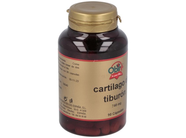 Cartilago De Tiburon 740Mg. 90Cap.