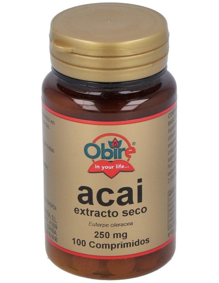 Obire Acai 250Mg 100 Comprimidos