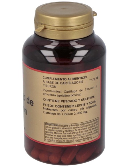 Cartilago De Tiburon 740Mg. 90Cap.