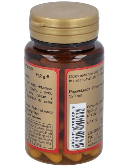 Obire Ácido Hialurónico 100Mg 60Cáps
