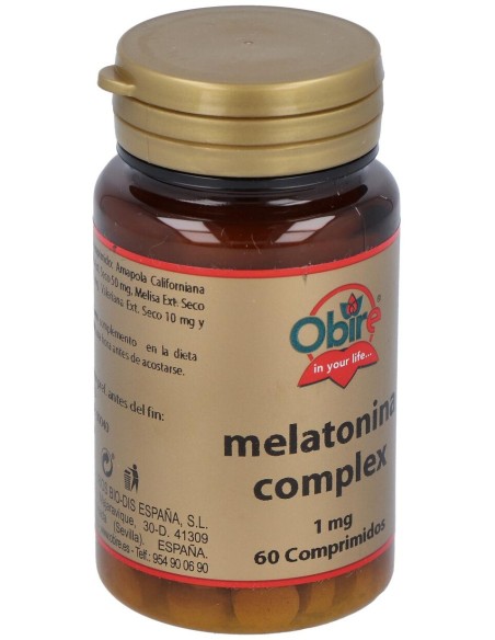 Melatonina 1Mg.Complex 60Comp.