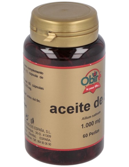 Garlic Oil (Ajo) 60Perlas