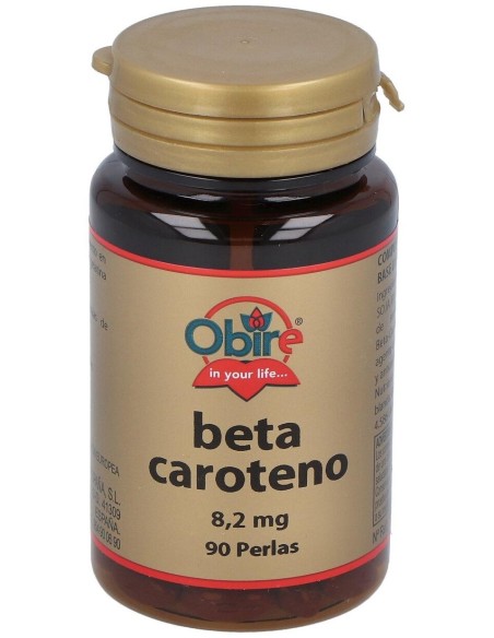 Obire Betacaroteno 10.000 U.I. 90 Perlas