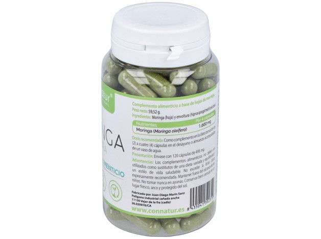 Connatur Moringa Oleifera Bio 120Caps