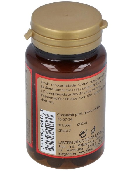 Obire Espirulina 400Mg 100Comp