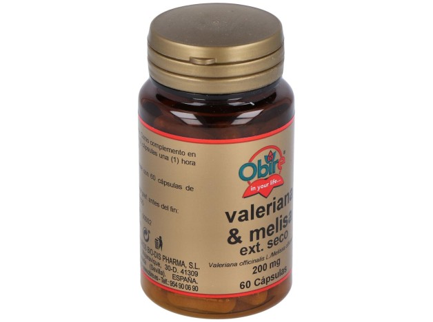 Valeriana + Melisa 200Mg (Ext. Seco) 60Cap.