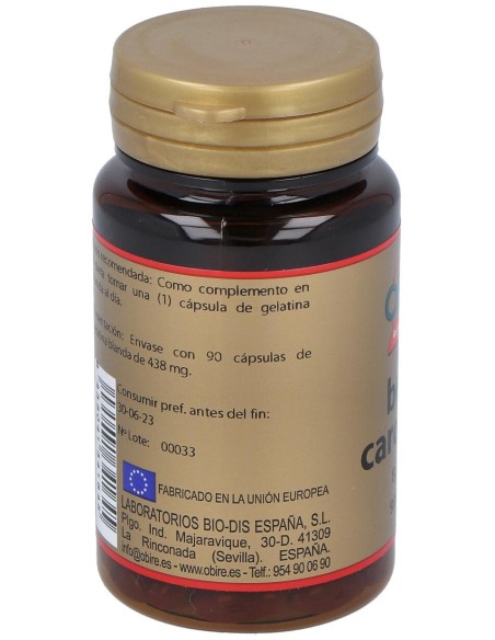Obire Betacaroteno 10.000 U.I. 90 Perlas