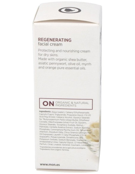 Mon Crema Facial Regenerant Karite 50Ml
