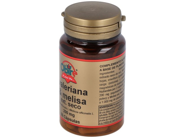 Valeriana + Melisa 200Mg (Ext. Seco) 60Cap.