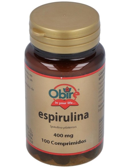 Obire Espirulina 400Mg 100Comp