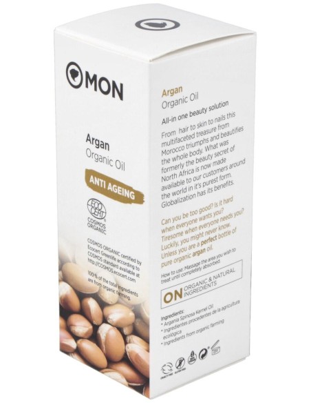 Aceite De Argan Eco 100% Puro 60Ml.