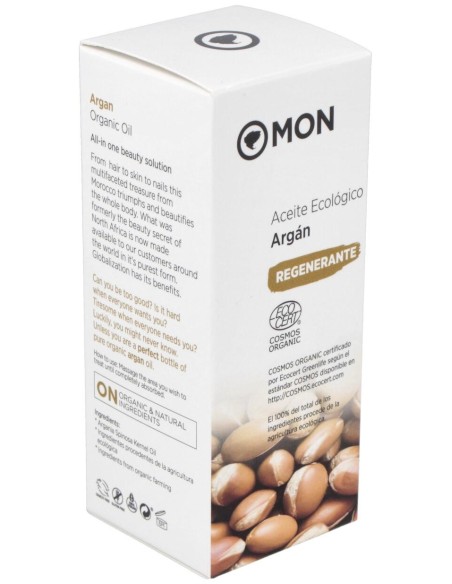Aceite De Argan Eco 100% Puro 60Ml.