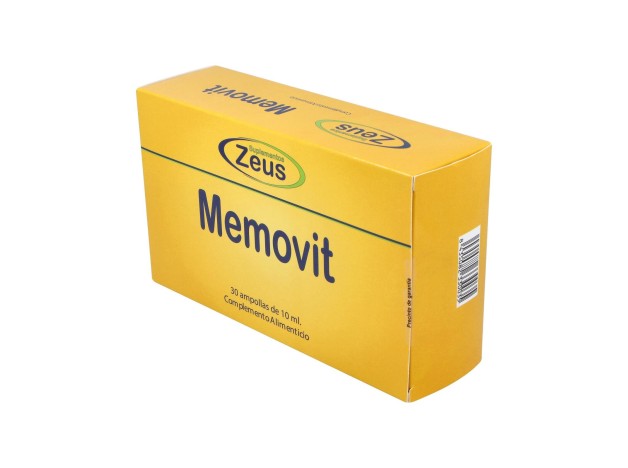 Zeus Memovit 30 Ampollas