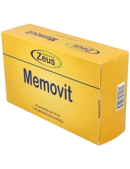 Zeus Memovit 30 Ampollas