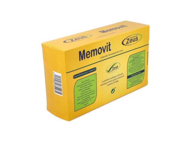 Zeus Memovit 30 Ampollas