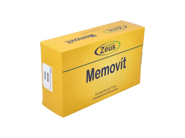Zeus Memovit 30 Ampollas