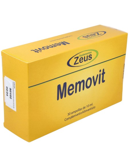 Zeus Memovit 30 Ampollas