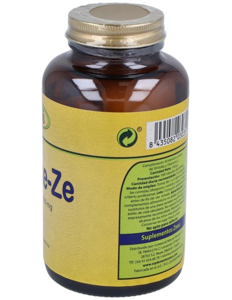 Shiitake-Ze 400Mg. 180Cap.