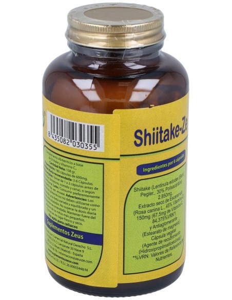 Shiitake-Ze 400Mg. 180Cap.