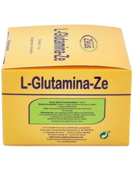 L-Glutamina-Ze 30Sbrs.