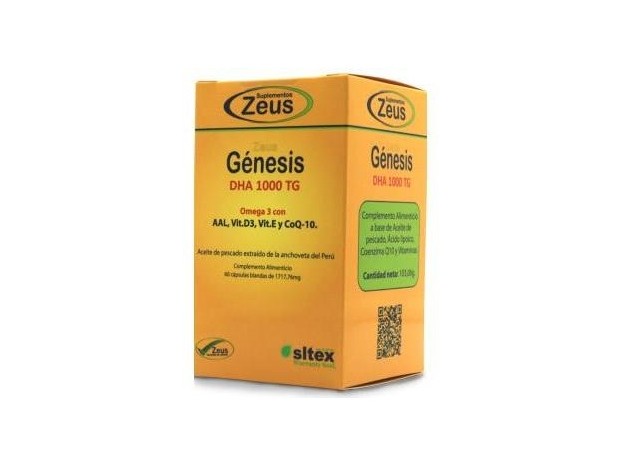 Genesis Dha Tg 1000 Omega 3 60Cap.