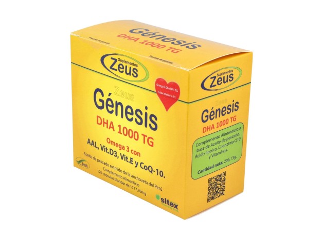 Genesis Dha Tg 1000 Omega 3 120Cap.