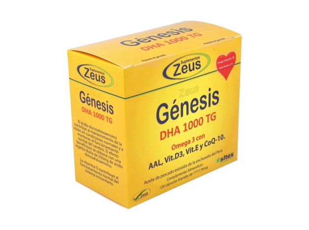 Genesis Dha Tg 1000 Omega 3 120Cap.