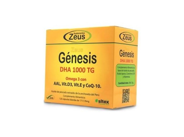 Genesis Dha Tg 1000 Omega 3 120Cap.