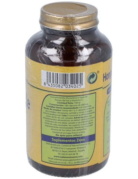 Hongo Del Sol 180Cap.