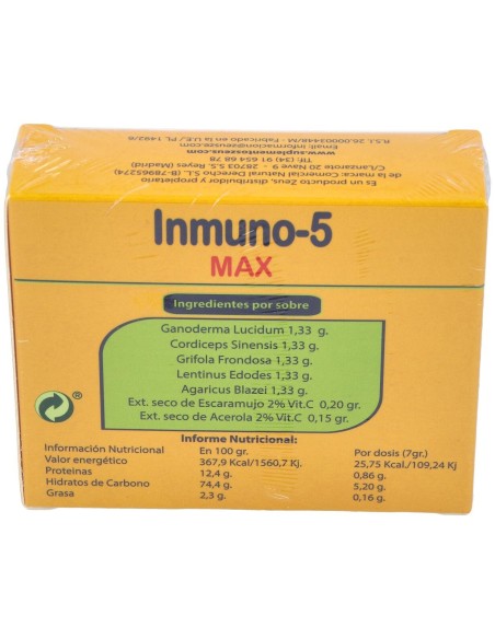Inmuno-5 Max 7Sbrs.