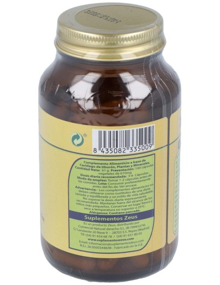 Bicartil 500Mg. 100Cap.