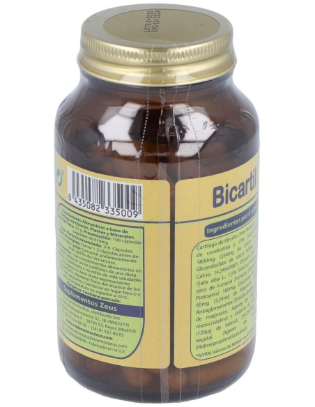 Bicartil 500Mg. 100Cap.