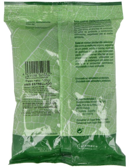 Anis Estrellado Entero Bolsa 100Gr.
