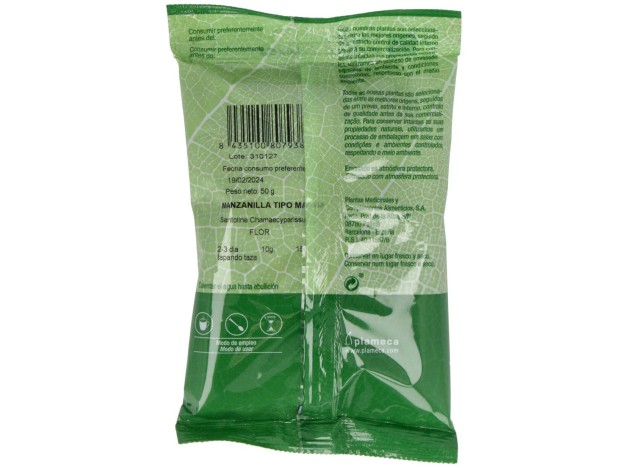 Manzanilla Mahon Entera Bolsa 50Gr.