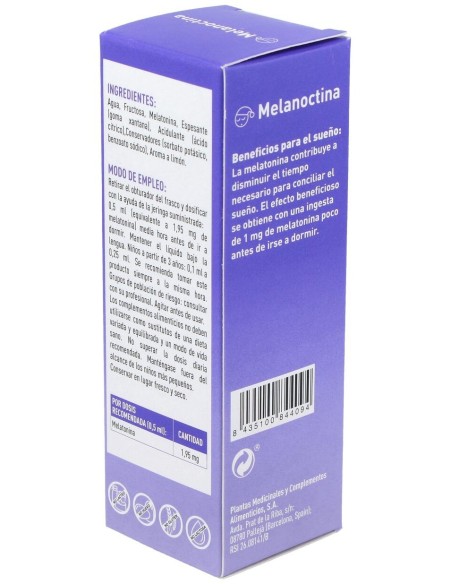 Plameca Melanoctina ¡A Dormir En Un Plis! 50Ml