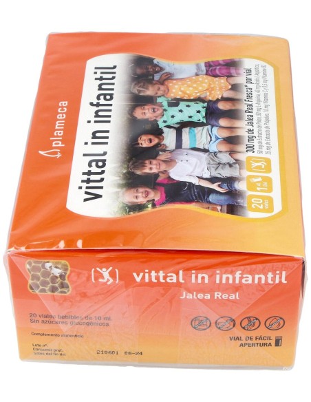 Plameca Vittal In Infantil  20X10Ml