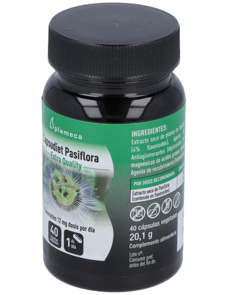 Plameca Capsudiet Pasiflora 40Caps Vegs