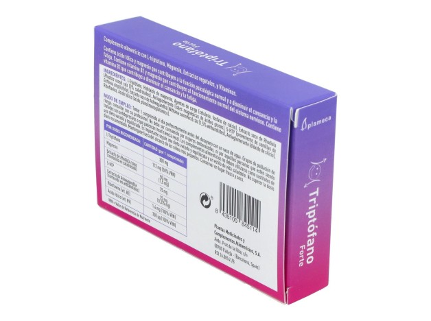 Plameca Triptófano Forte 30Comp