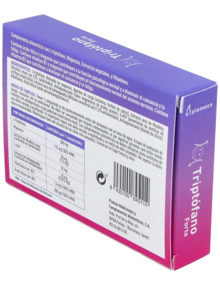 Plameca Triptófano Forte 30Comp