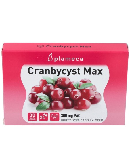 Plameca Cranbycyst Max 30Caps Vegs