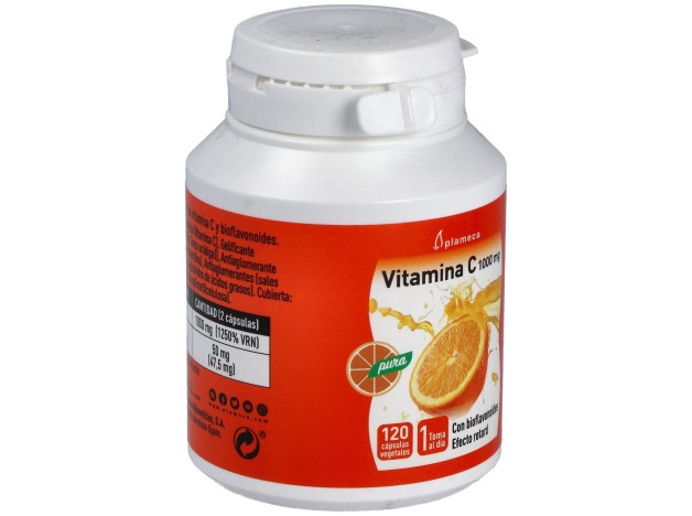 Plameca Vitamina C Pura 1000Mg 120Caps Vegs