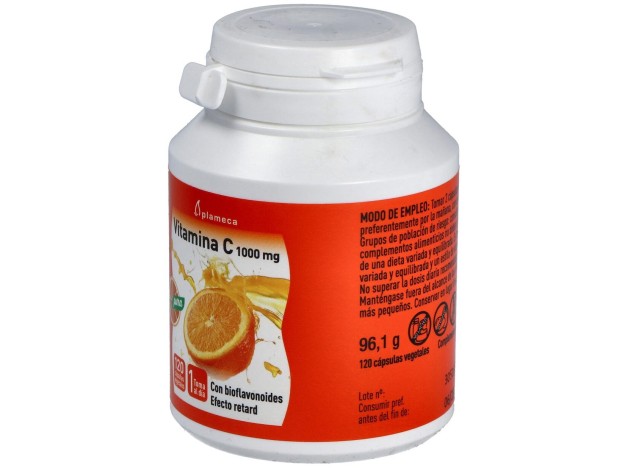Plameca Vitamina C Pura 1000Mg 120Caps Vegs
