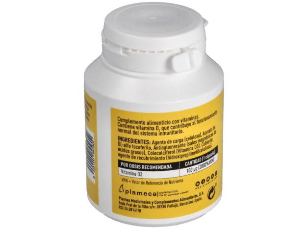 Plameca Vitamina D3 4000 Ui