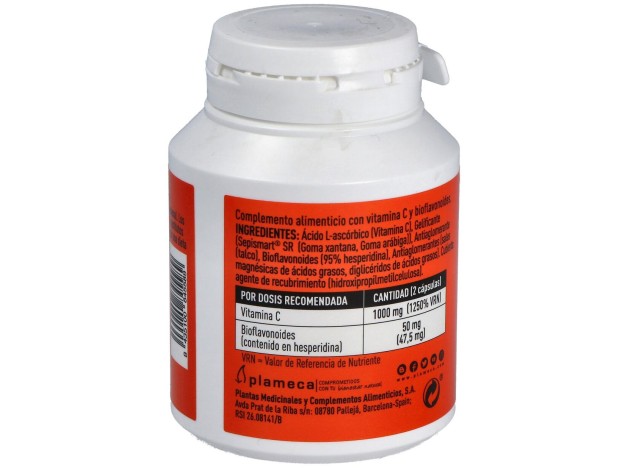 Plameca Vitamina C Pura 1000Mg 120Caps Vegs