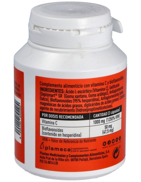 Plameca Vitamina C Pura 1000Mg 120Caps Vegs
