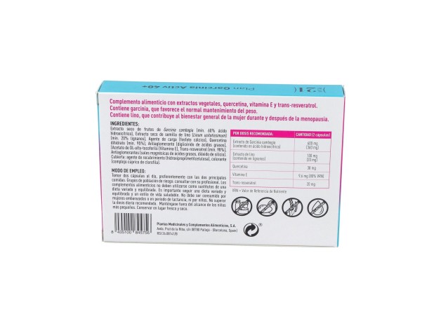 Plan Garcinia Activ 40+ 60Cap. Plan 21